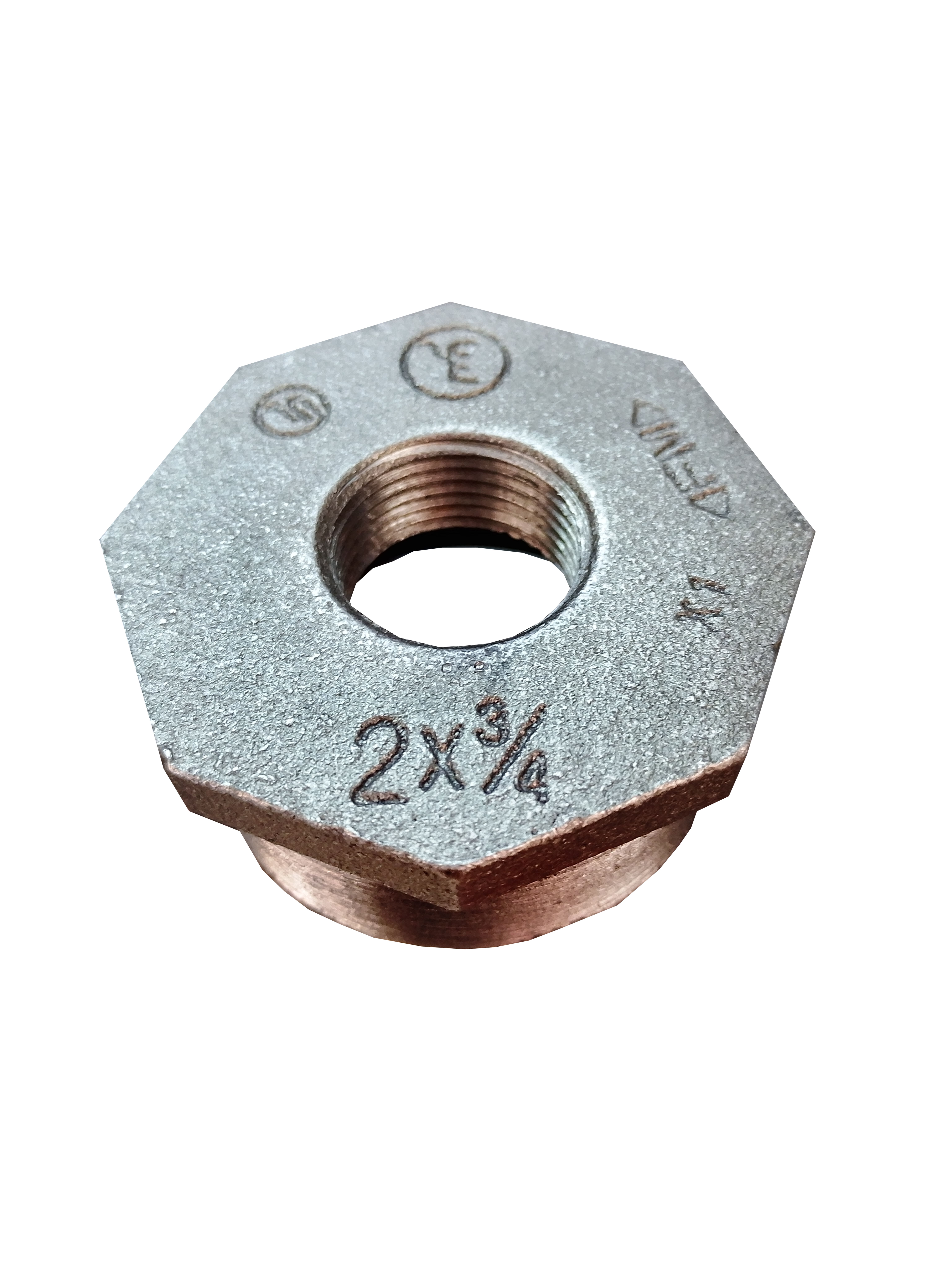 REDUCCION BUSHING ROSCADA DE 2" A 3/4"